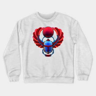 Colorful Egyptian Scarab Crewneck Sweatshirt